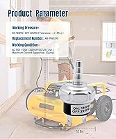 Vista 5 de Compresor de aire de 180-225 PSI Interruptor de potencia de presión micro apto para máquinas Dewalt Porter Cable Craftsman, AB-9063290 Piezas