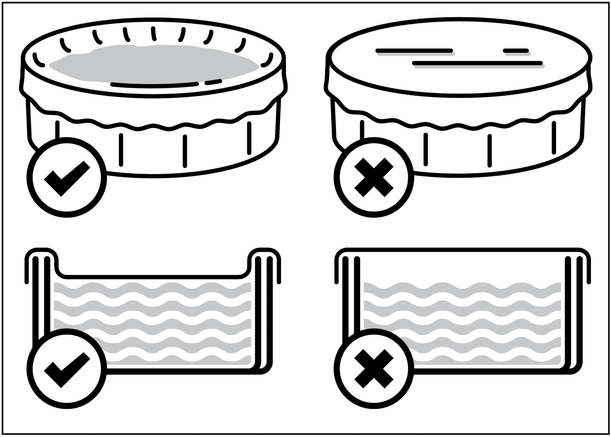 Robelle 331530-4 - Copertura Invernale per Piscine ovali Fuori Terra, 4,6 x 9,1 m