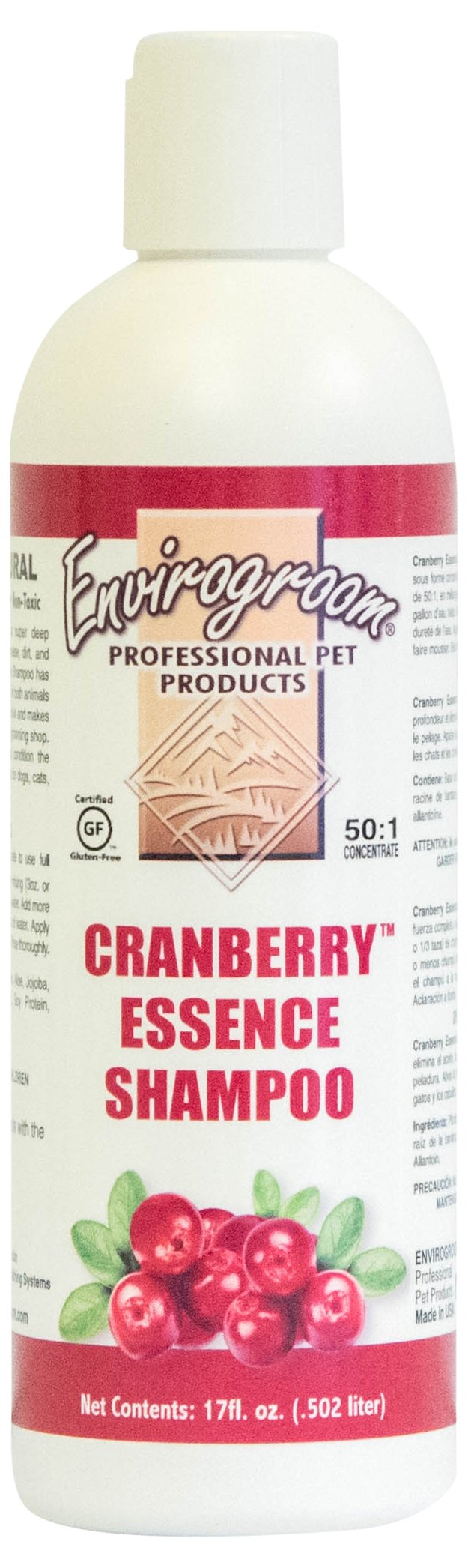 EnvirogroomCranberry Essence Shampoo 17 oz