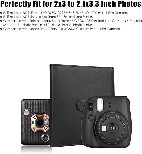 Miniatura 8 de Paquete de 256 bolsillos para Fujifilm Instax Mini LiPlay 11 90 70 50S 26 25 9 8+ 8 7S Impresora de cámara instantáneaMini Link SP-1, Polaroid Snap