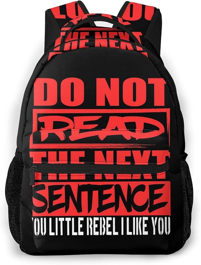 backpack in a sentence