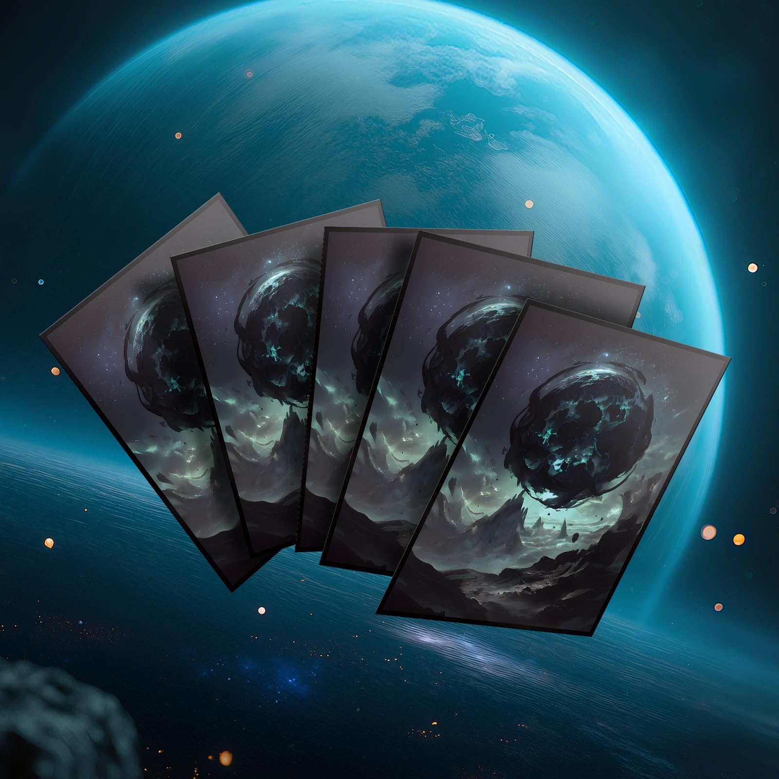 Amazon.co.jp: MTGカードスリーブ - 沼 - プラネットベーシックランド