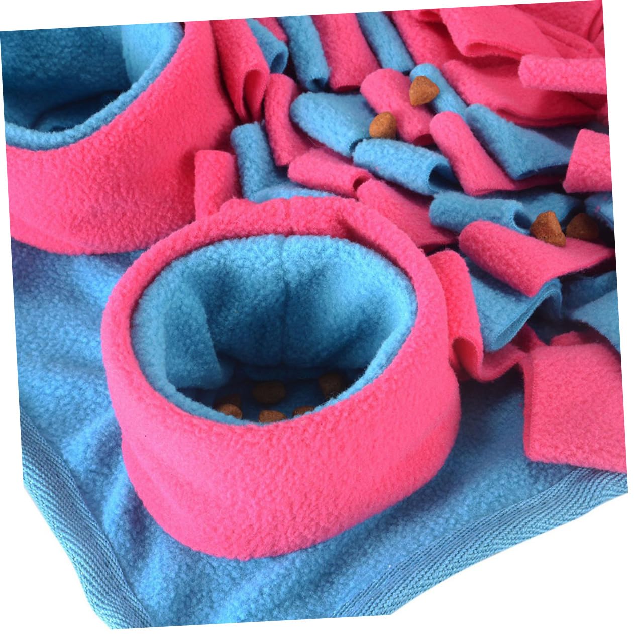Tapete Lento para Perros Base Antideslizante de Polar Fleece