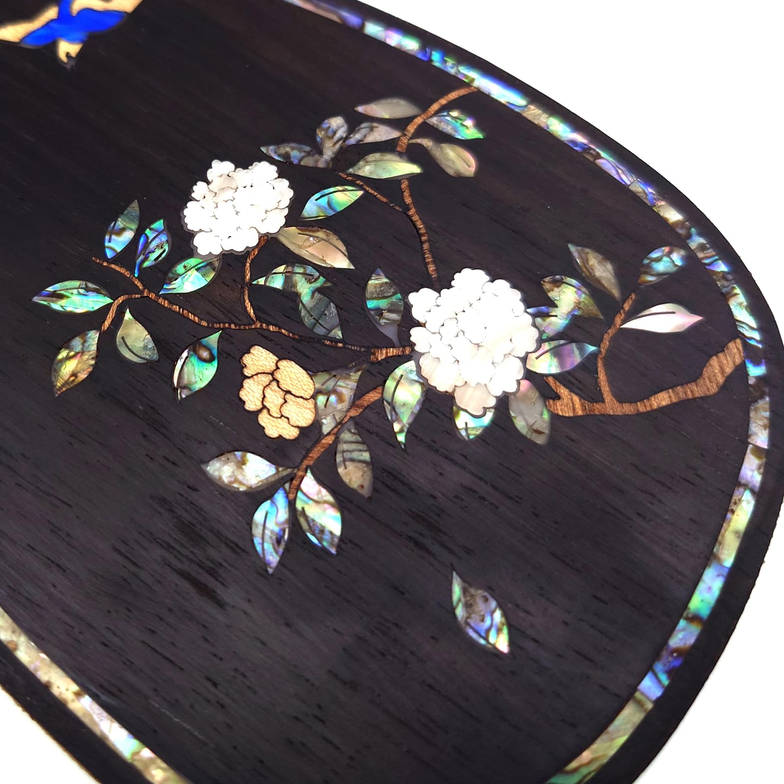 Guitar Pick Guard, Battipenna in abalone in palissandro autoadesivo for Chitarre acustiche folk D-45 Taylor(25)
