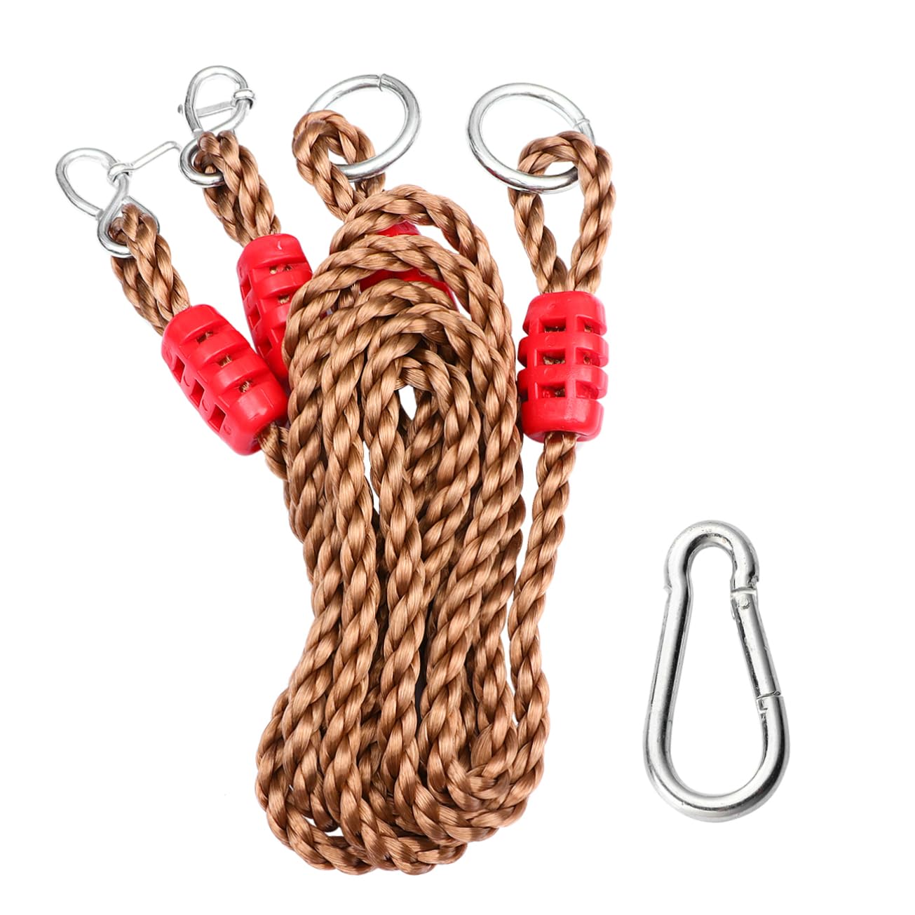 Hemobllo 6piezas Kit para Columpios Ajustables De Nailon Accesorios para Colgar Columpios De Árbol