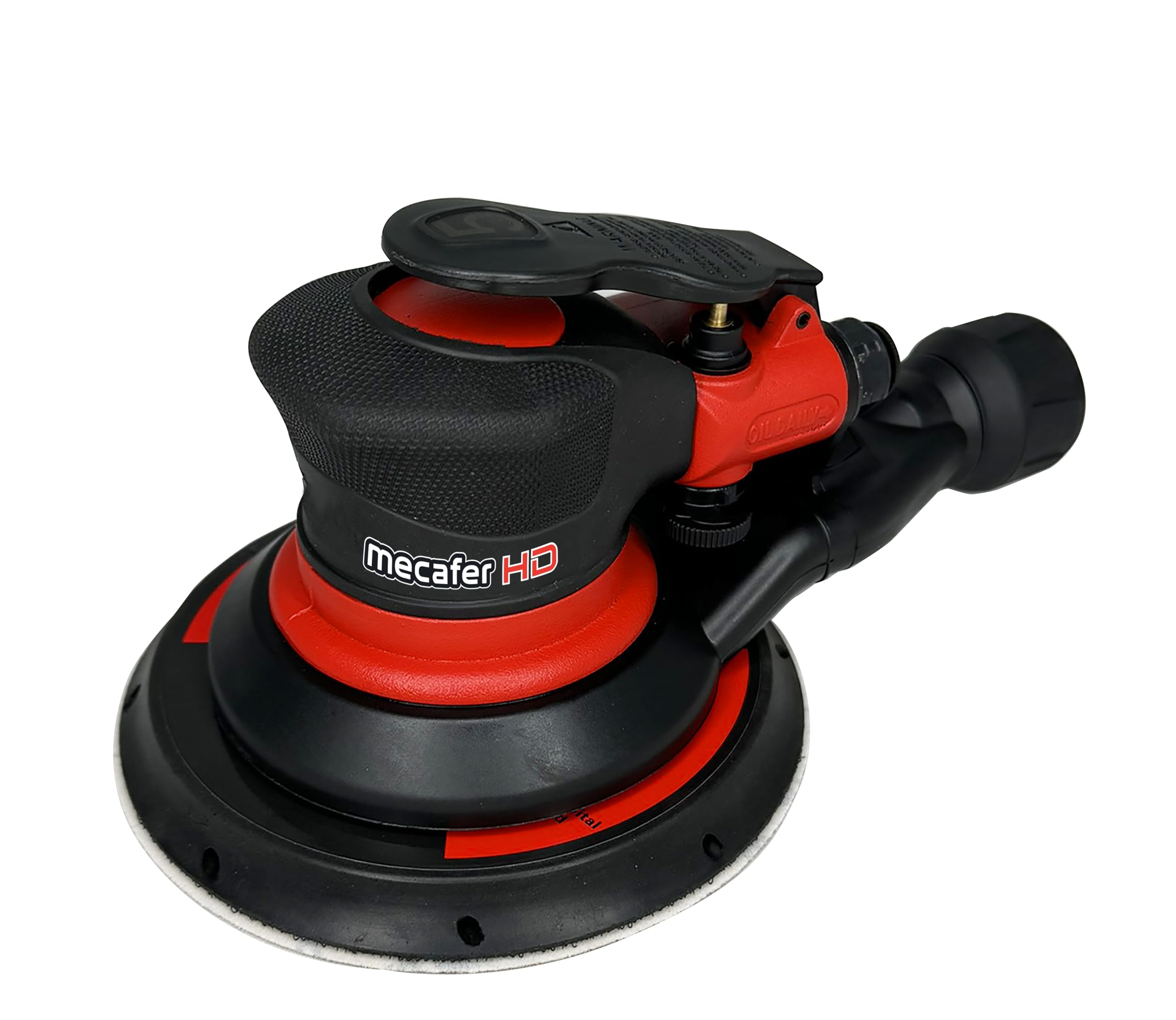 Ponceuse orbitale pneumatique avec aspiration Mecafer 150 mm