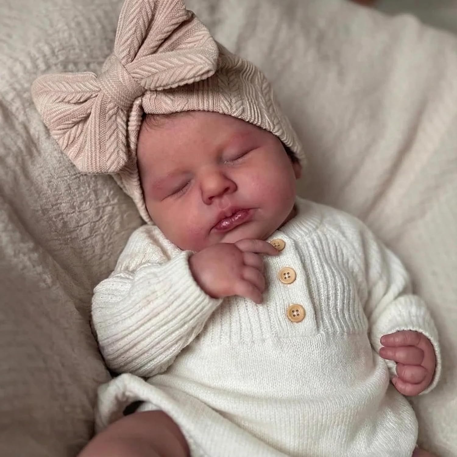 Zero Pam Lifelike Full Silicone Baby Dolls 20 Inch Realistic Baby Doll Girl Anatomically Correct Reborn Babys Dolls Silicone Full Body Toddler Real Life Newborn Doll for Girls (Modern)