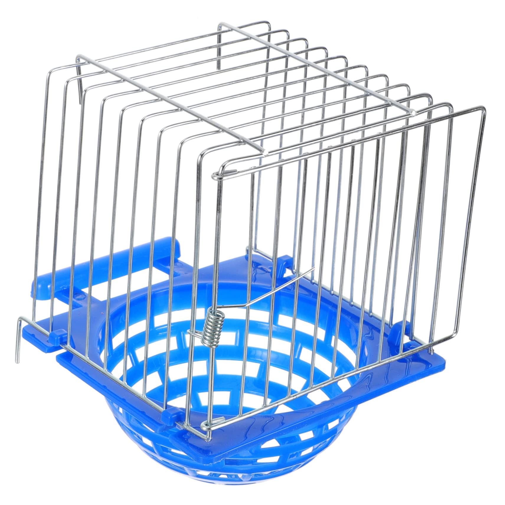 IpetboomHatching Nest Parrot Shelter Bird Cage Cockatiel Nesting Box Bird Hideaway Bird Nesting Box Birds Nesting Basin Peony Breeding Box Iron Wire Bird Hanging Cage