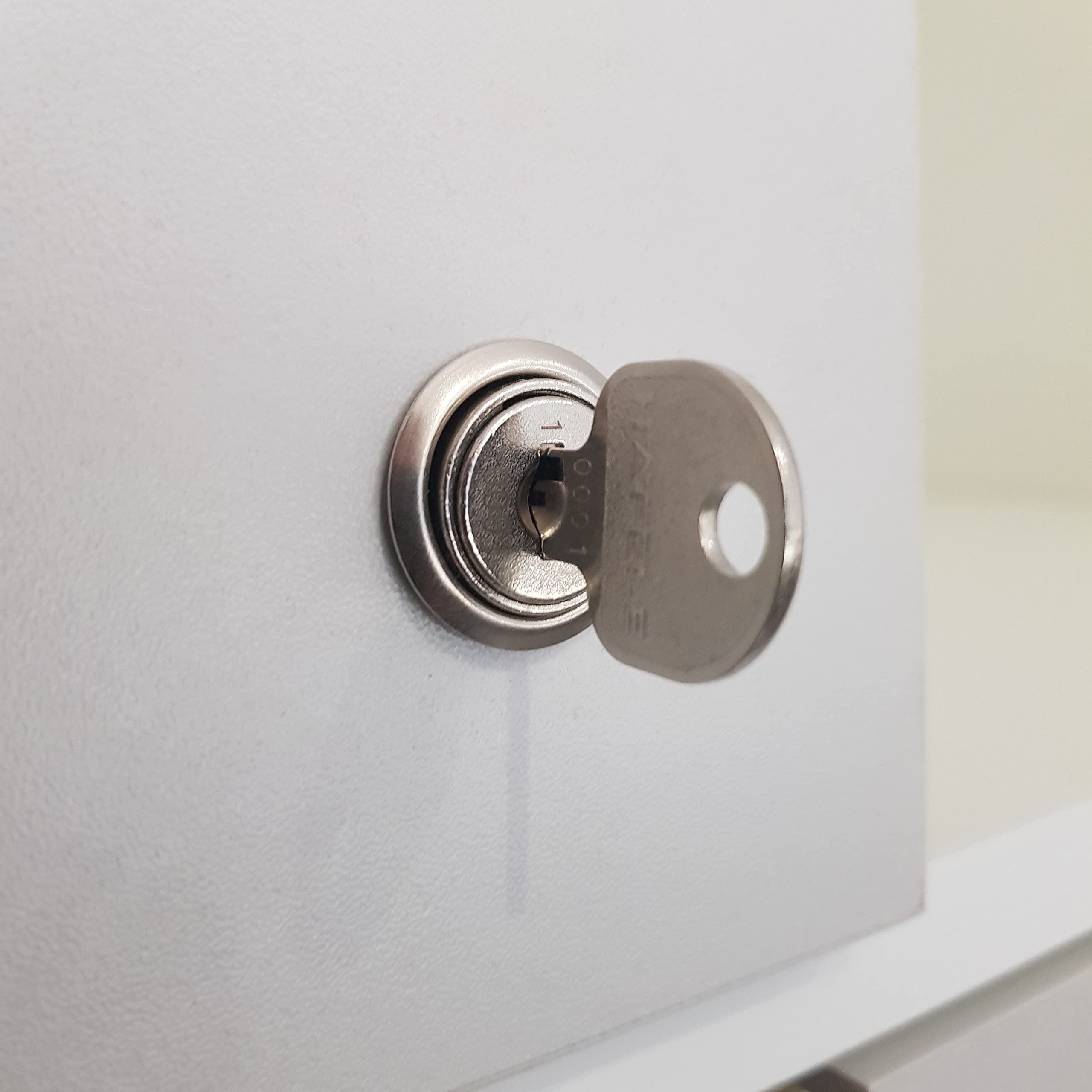 Aktenschrank Abschließbar Aktenkommode Mehrzweckschrank B80,2cm x H109,5cm x T35cm Büroschrank Abschliessbarer Schrank Sonoma Eiche Ordnerschrank Regal Mit Türen Büromöbel Allzweckschrank