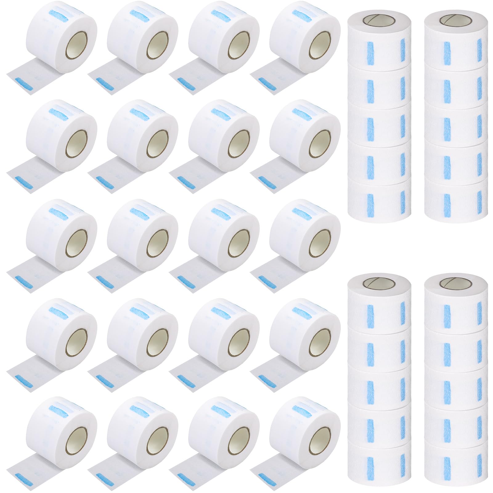 Yilloog 1.0ct Disposable Barber Papers, 2000 Sheets, Soft Tissue, Adjustable Stretch, Haircutting Neck Strips, Salon Accessories