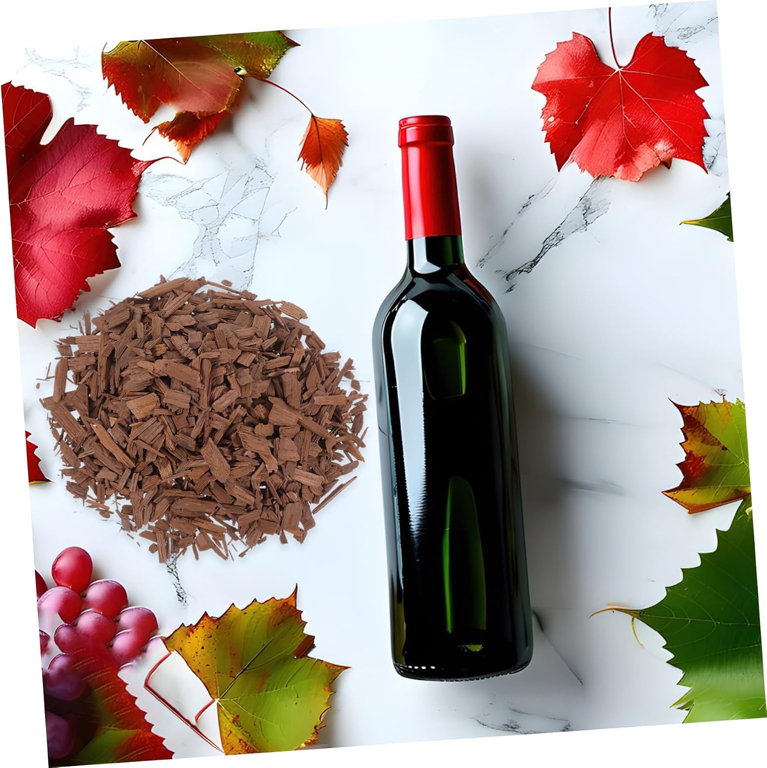 100g French Oak Chips Wine Brewing Supplies Light Toast Aromatherapy for Wine Whiskey