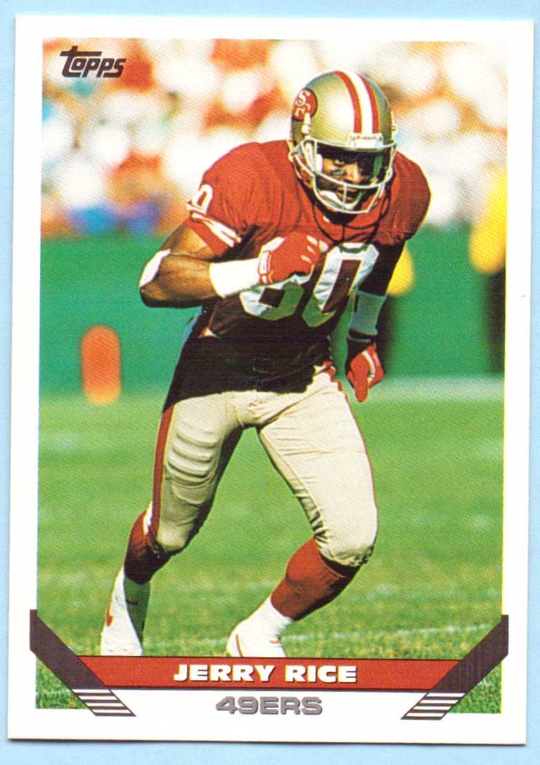 Amazon.com: Jerry Rice 1993 Topps #500 - San Francisco 49ers