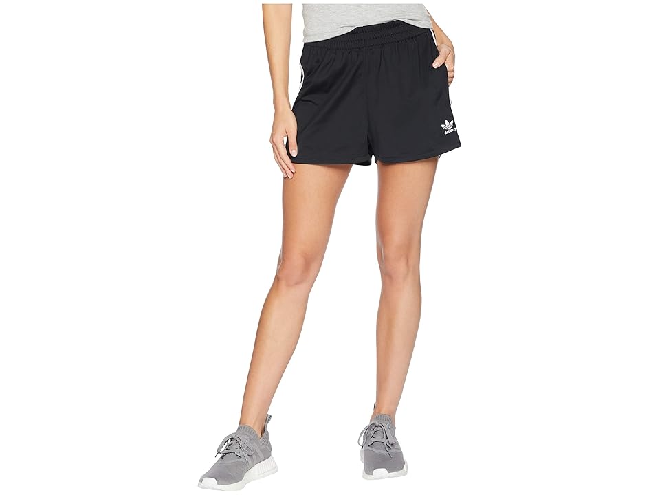 

adidas Originals 3-Stripes Shorts (Black) Women's Shorts