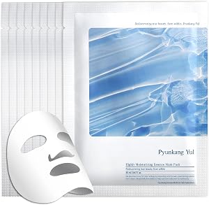 [PKY] Pyunkang Yul Highly Moisturizing Mask Pack 10pcs - Korean Ceramide Vitamin Face Sheet Mask Skin Care Products