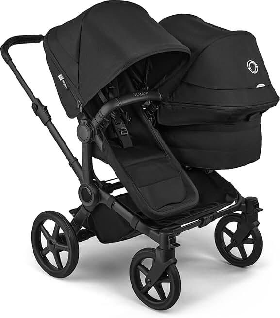 Donkey 6 Double Stroller, Side-by-Side Convertible Pushchair