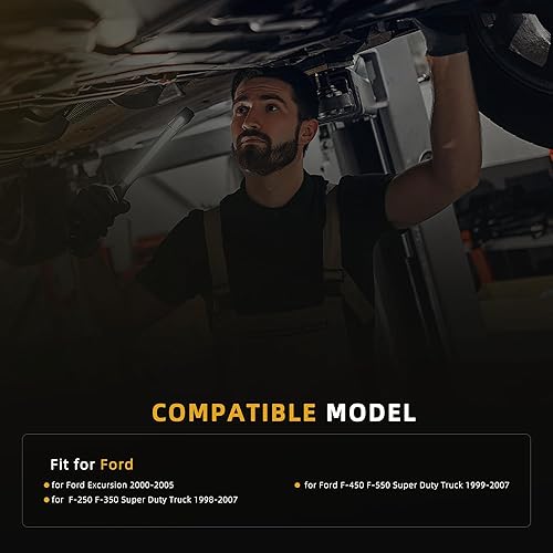 Miniatura 2 de Manija de puerta exterior delantera con cilindro de encendido y bloqueo, para Ford F-250 F-350 F-450 F-550 1998-2007, para Excursion 2000-2005