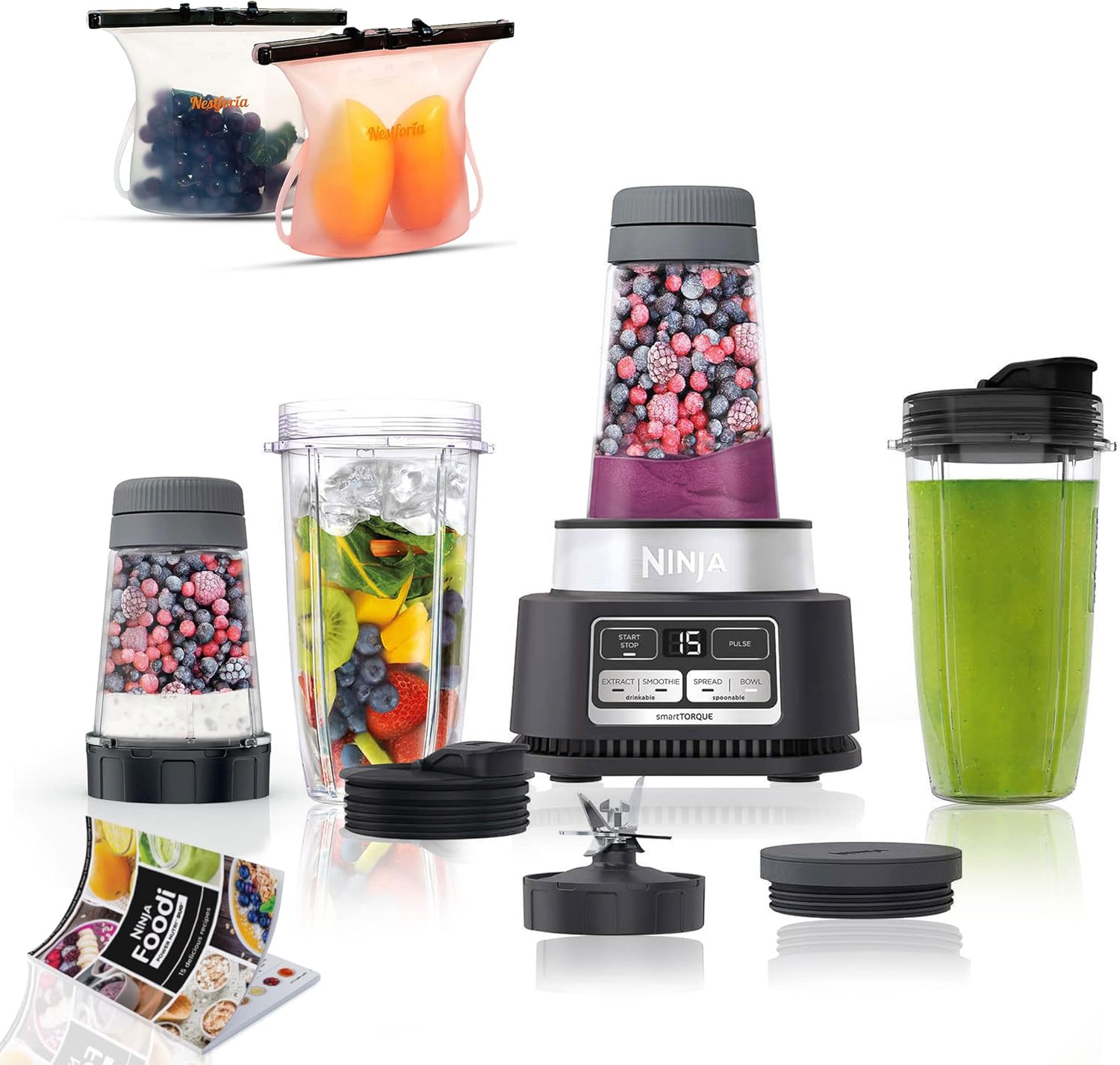 Buy Ninja Foodi Smoothie Bowl Maker & Nutrient Extractor 1200 WP, 4