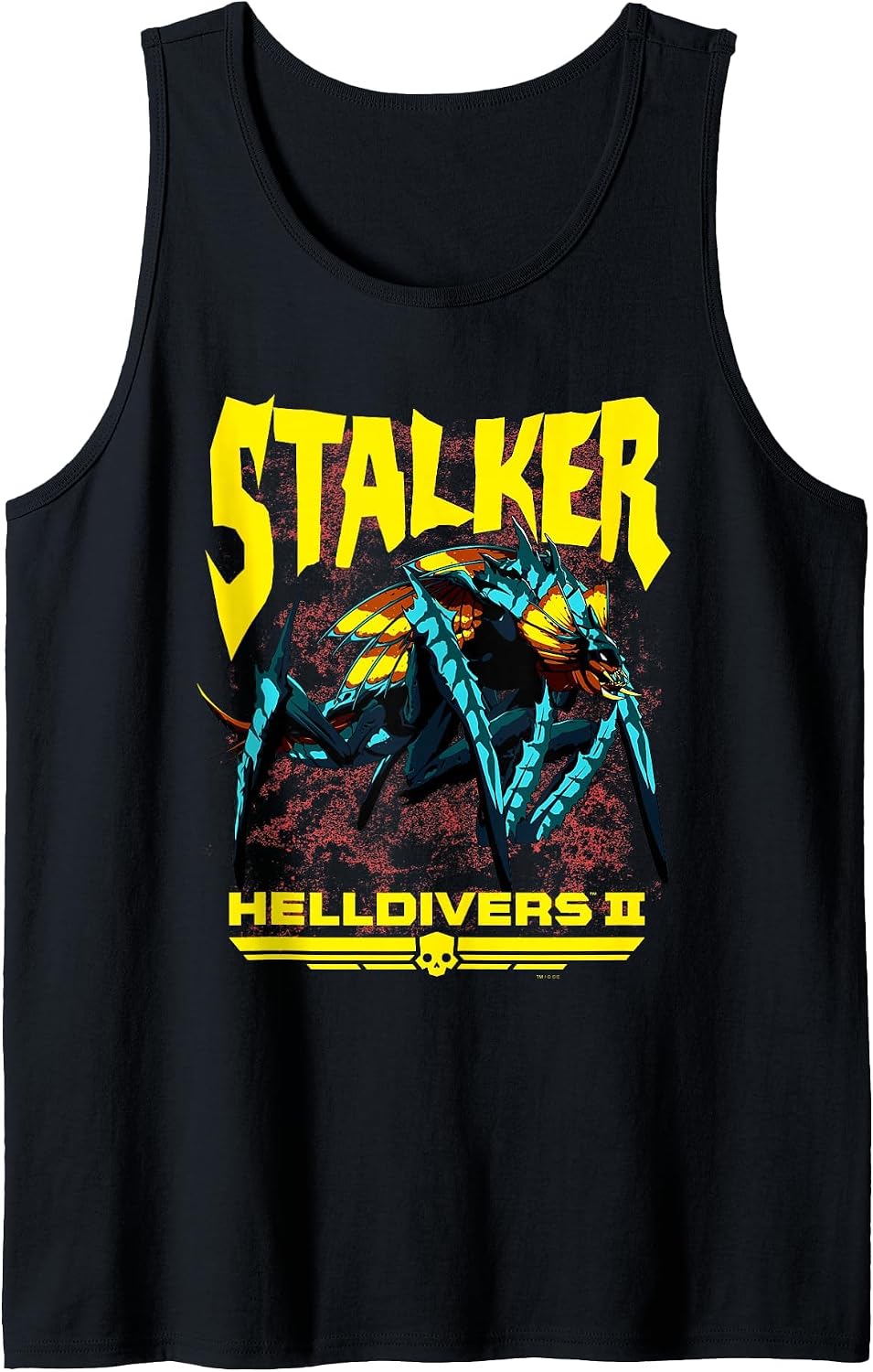 Helldivers 2 Sony PlayStation Video Game Stalker Terminid Tank Top