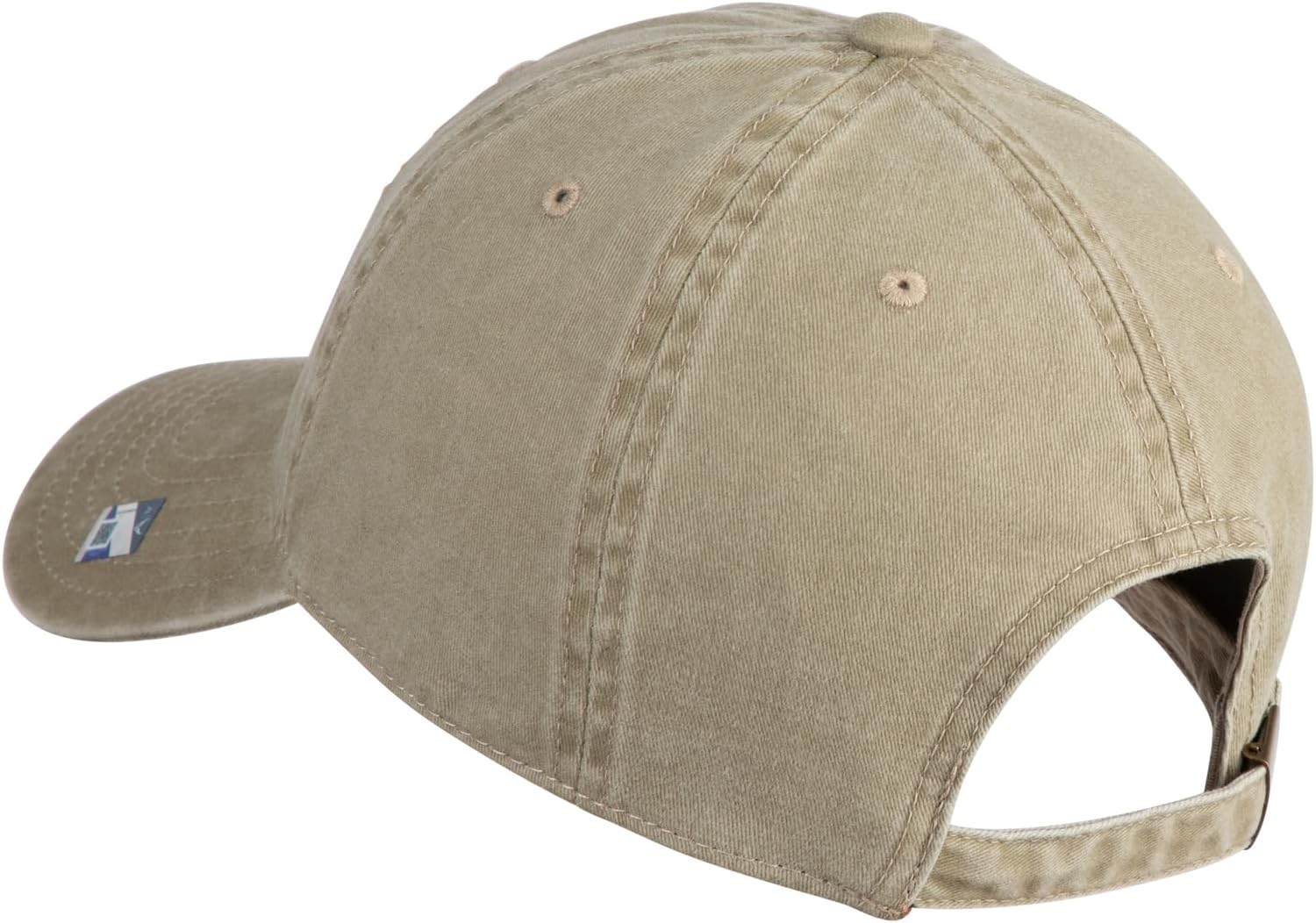 Air Mobility Command Veteran Embroidered Washed Solid Pigment Dyed Cotton Twill Brass Buckle Cap