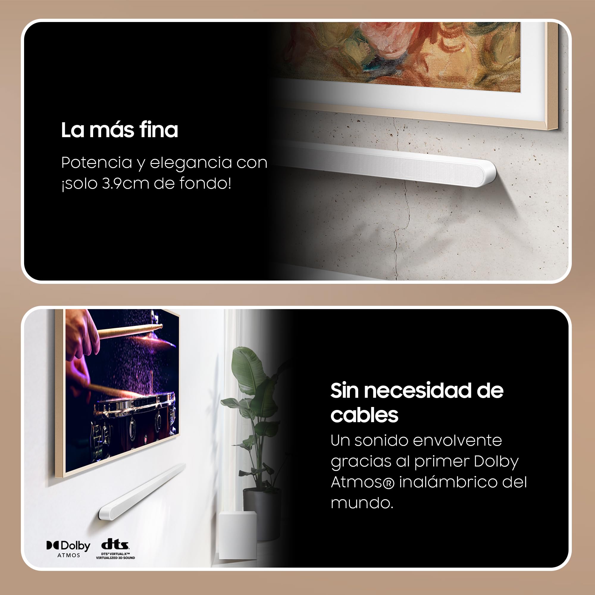 Soundbar Samsung HW-S701D/ZF 7 Speaker Dolby Atmos White - Dettaglio
