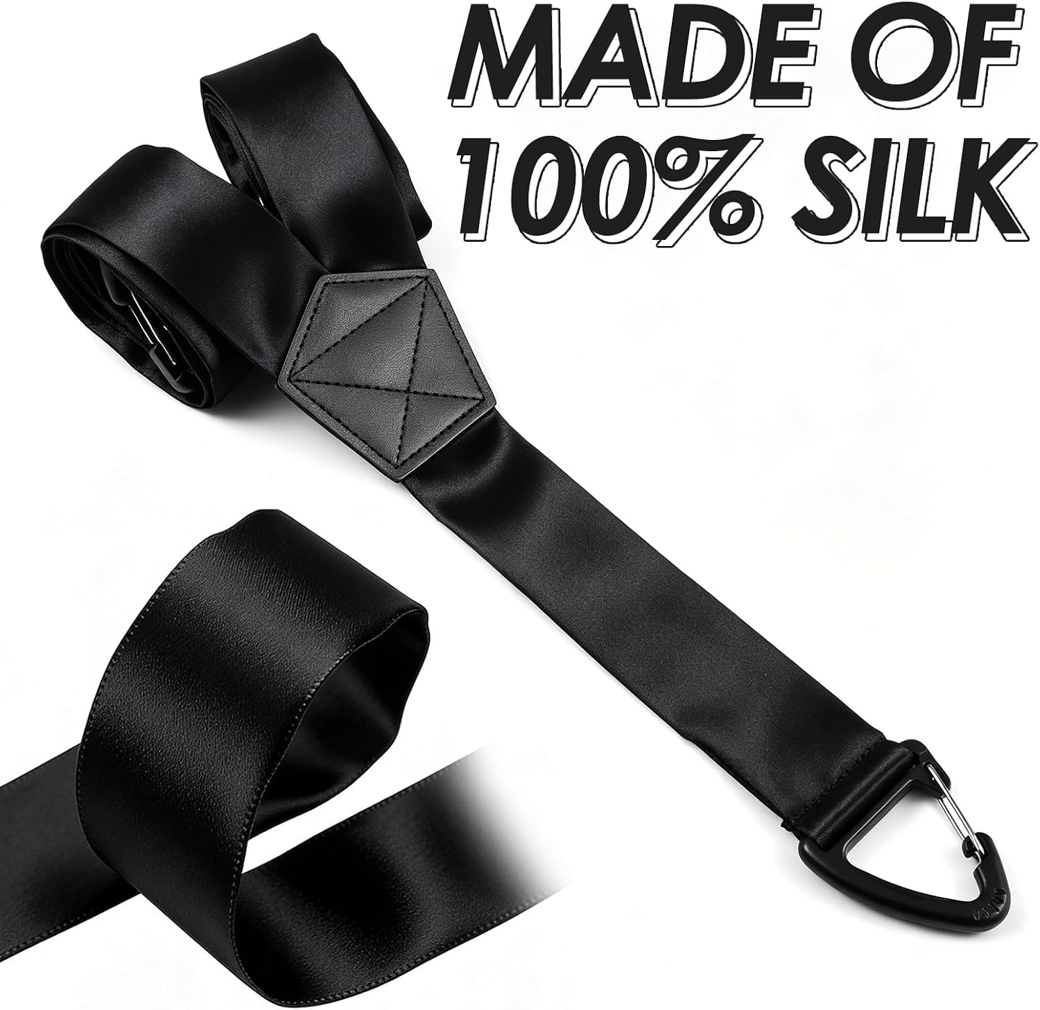 Silk Suspender for Men Y Back Formal Tuxedo Suspenders Men Formal Suit Adjustable Braces for Tuxedo Dress Pants