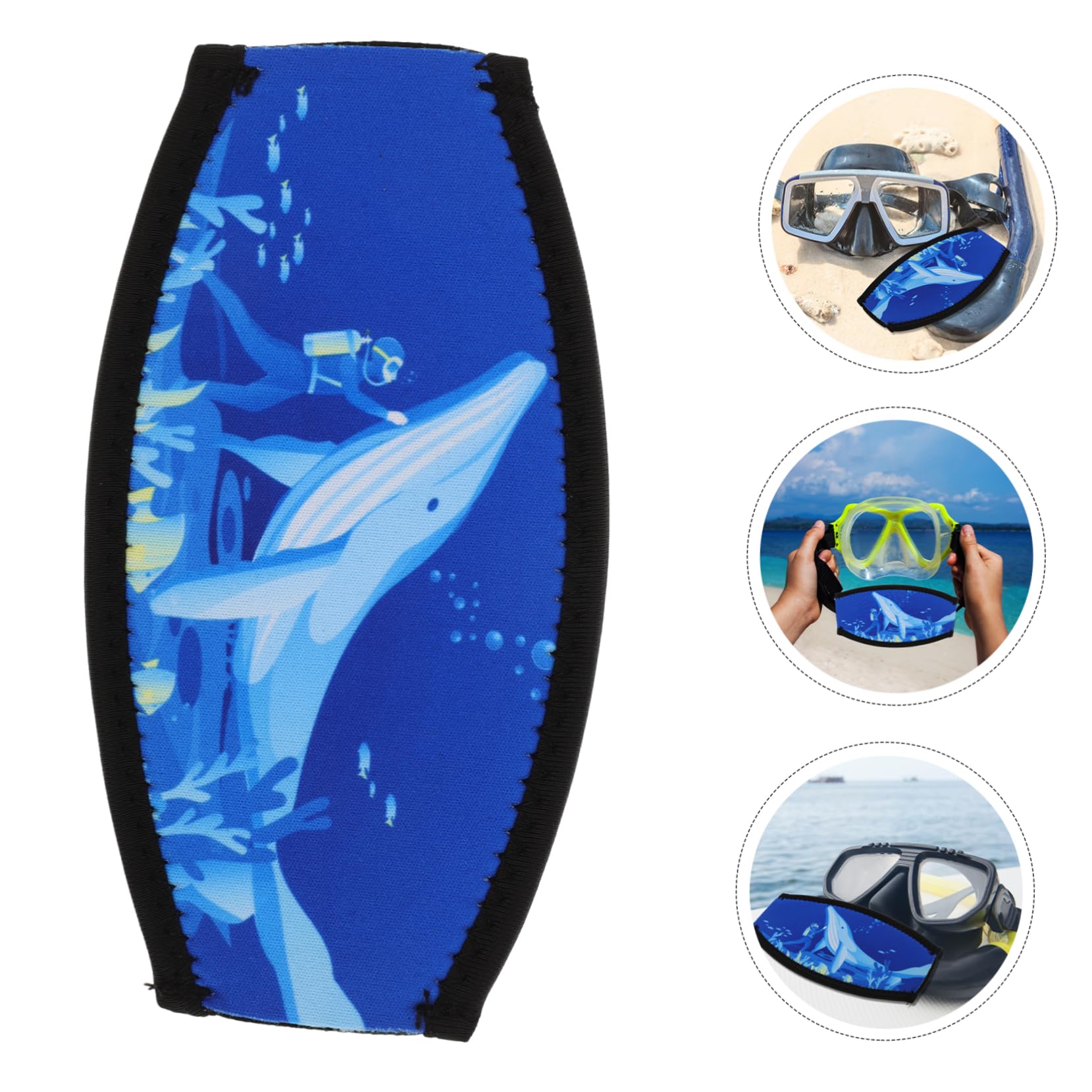 POPETPOP Correa de Neopreno de Doble del Cabello Accesorio Snorkeling