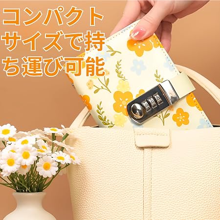 Amazon | [Caividom]貯金バインダー ダイヤルロック付き 現金収納