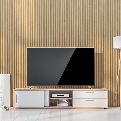 Miniatura 9 de Art3dwallpanels Paneles de pared de listones de madera, paneles de pared 3D insonorizados WPC de 104 x 6.7 pulgadas para decoración de pared