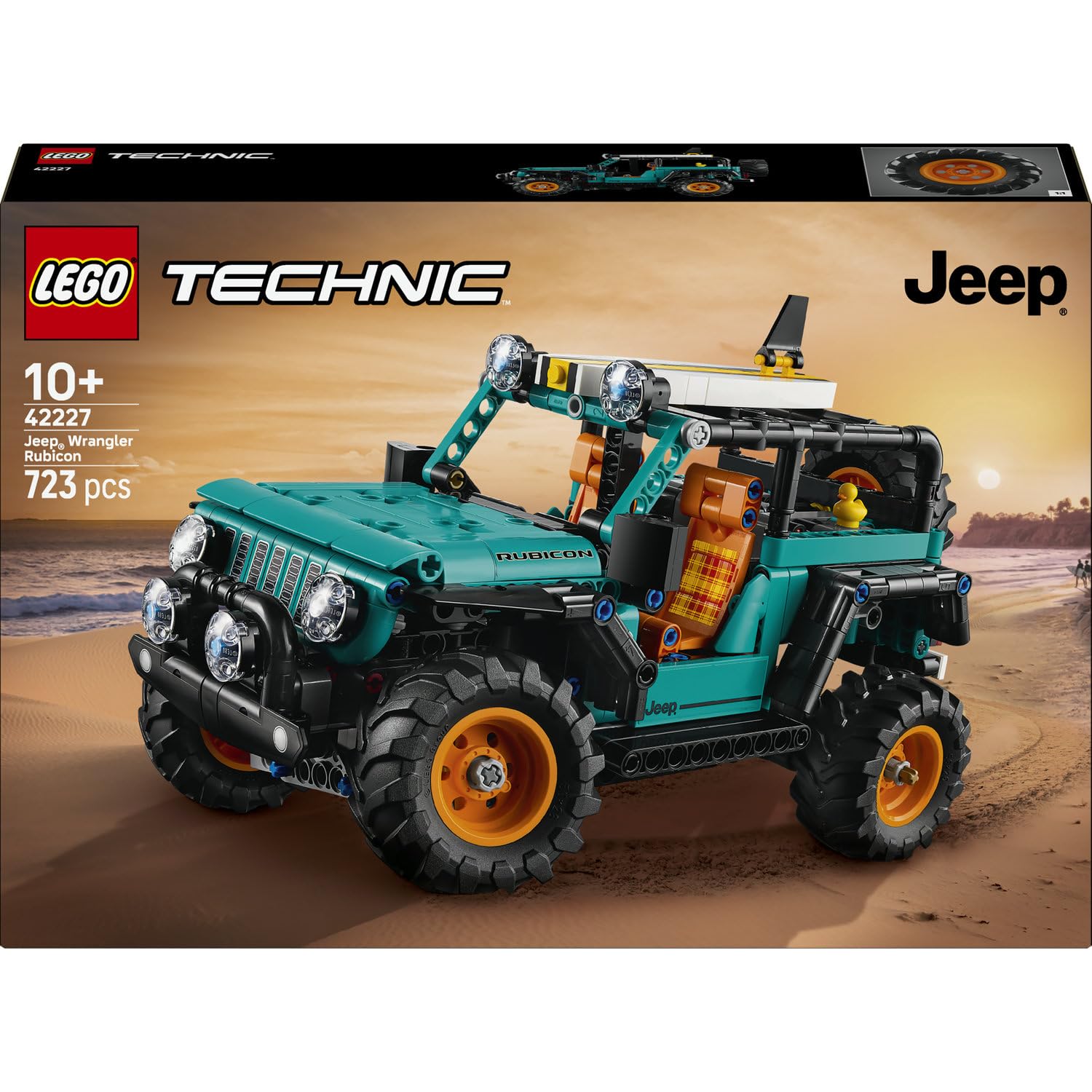 LEGO Technic Jeep Wrangler Rubicon SUV 42227