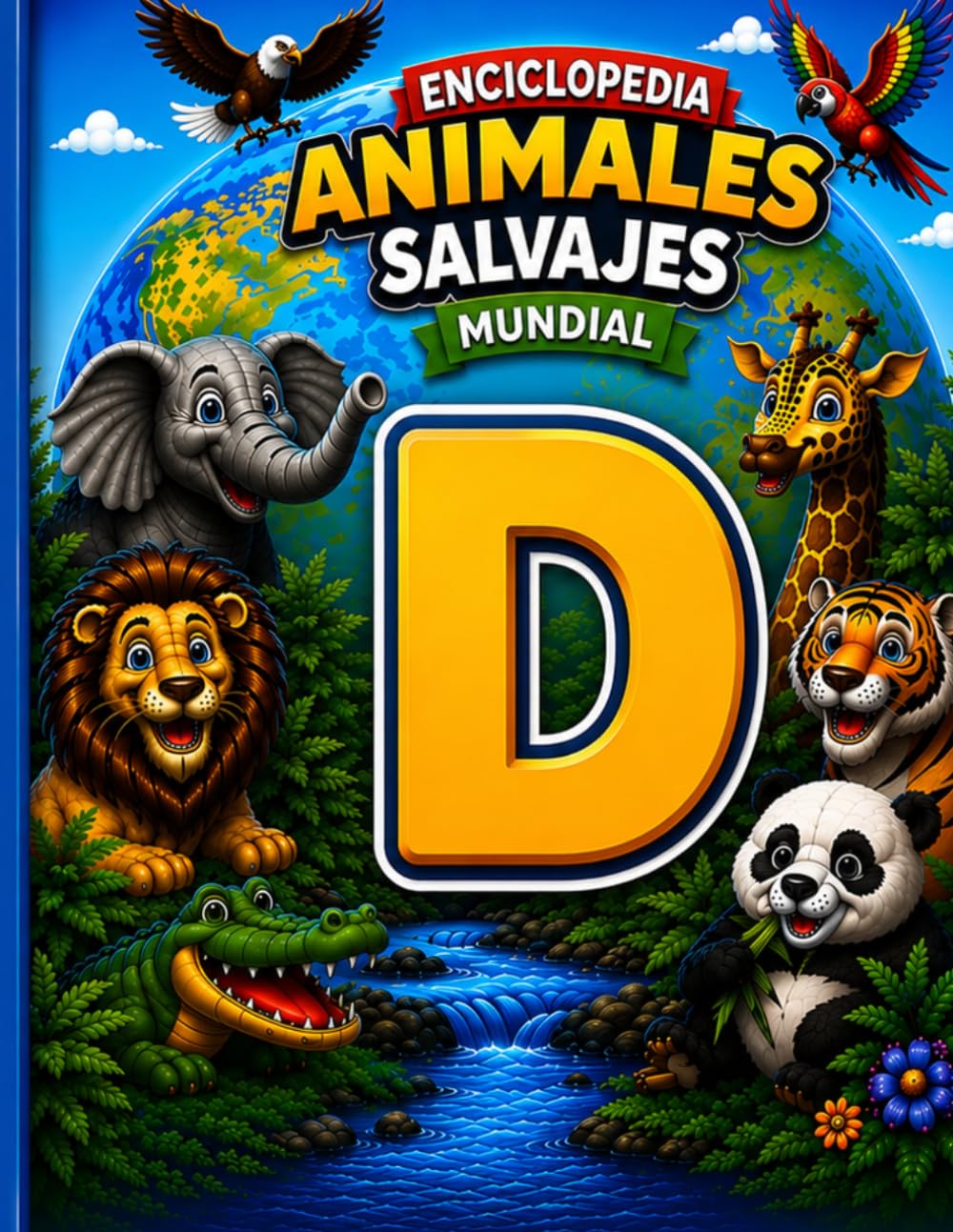 ENCICLOPEDIA ANIMALES SALVAJES MUNDIAL: ENCICLOPEDIA ANIMALES SALVAJES MUNDIAL LETRA D