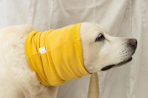 Vista 38 de Cat Head Cover Noise Protection When it Grooming Hematoma Ear Wrap for Cats Wine+Purple S