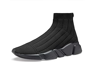 Men's Breathable Lightweight Running Shoes Slip-On Walking Sneakers by CASBEAM