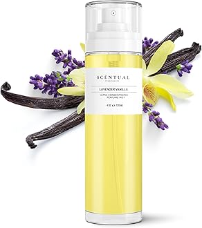 Ultra-Concentrated Hair & Body Perfume Mist, Long Lasting Women's Fragrance, Gourmand Perfumes for Women, Vegan and Cruelty Free (Lavender Vanilla)