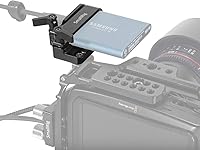 Vista 9 de SMALLRIG Soporte de Montaje Portador de SSD para Samsung T5 SSD con roscas de 1/4"-20, compatible con SMALLRIG Cage para BMPCC 4K y 6K y para Z CAM