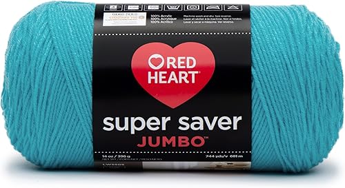 Vista 17 de Red Heart Super Saver - Ovillo de lana Jumbo Cafe Latte – Paquete de 2 unidades de 14 onzas – Acrílico – 4 medianos (peinado) – 744 yardas