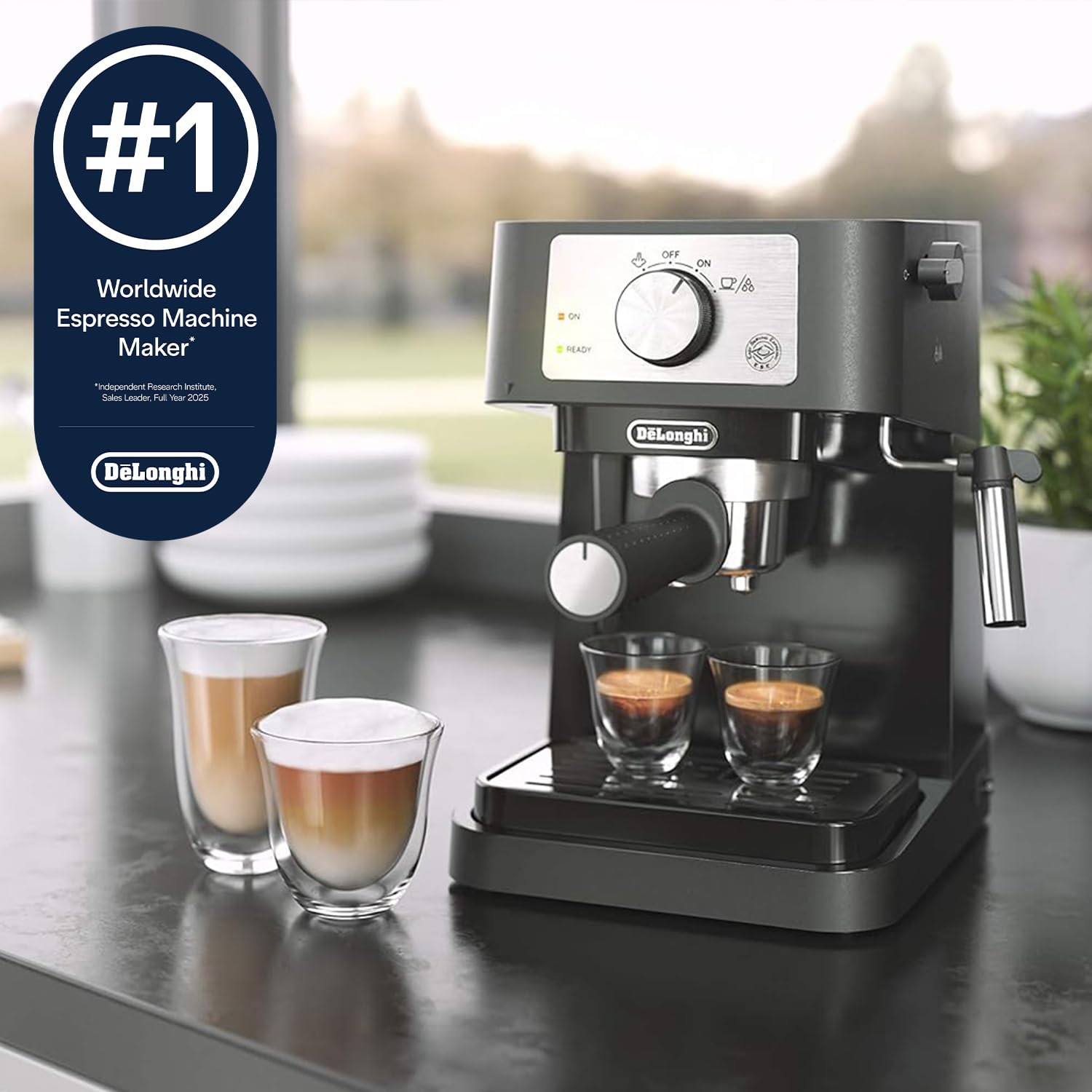 Amazon | De'Longhi Stilosa EC260BK - Cafetera Tipo Barista para