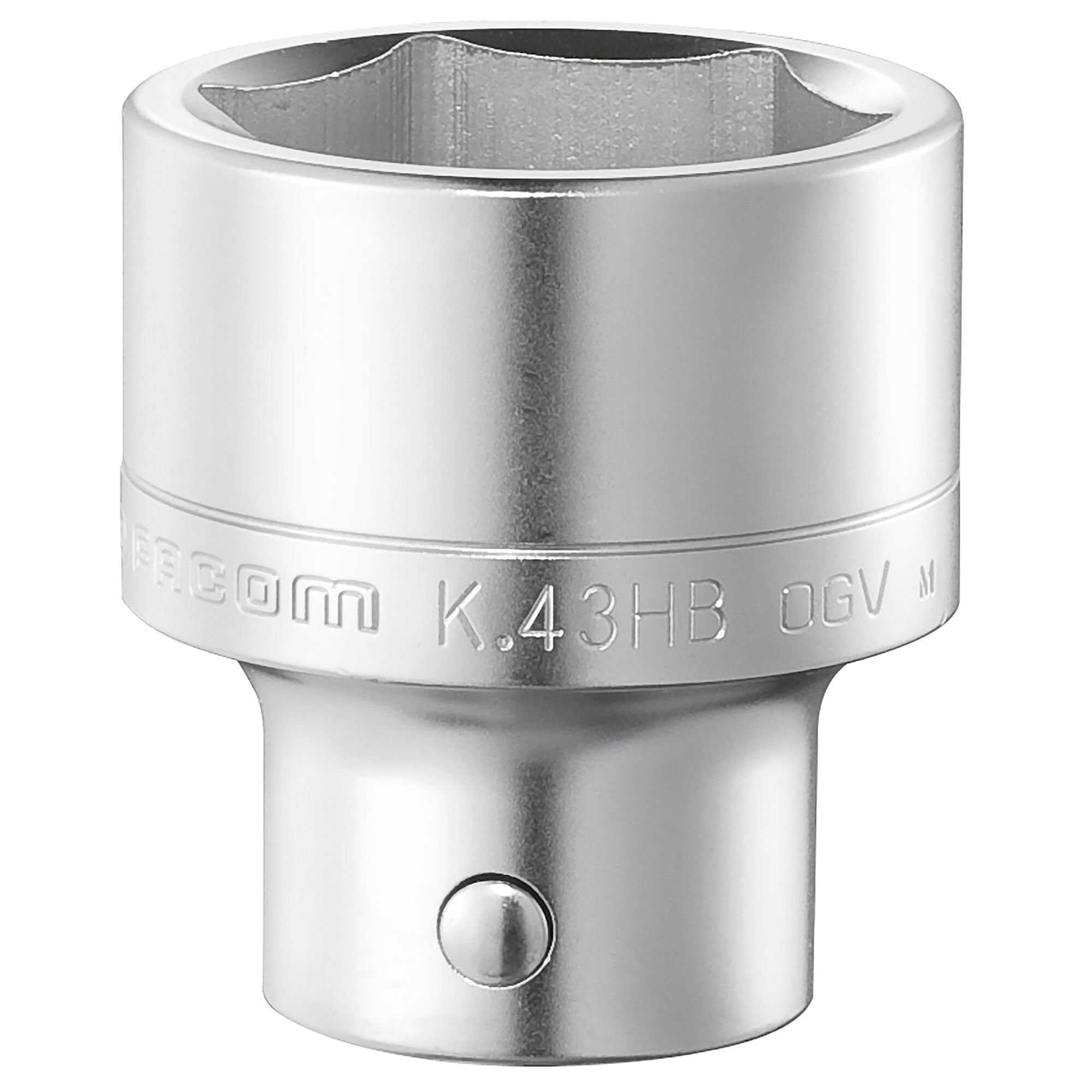 FACOM 3/4 Zoll Sechskant-Steckschlüssel – SW 24, Länge 52,8 Mm, Professionelles Werkzeug