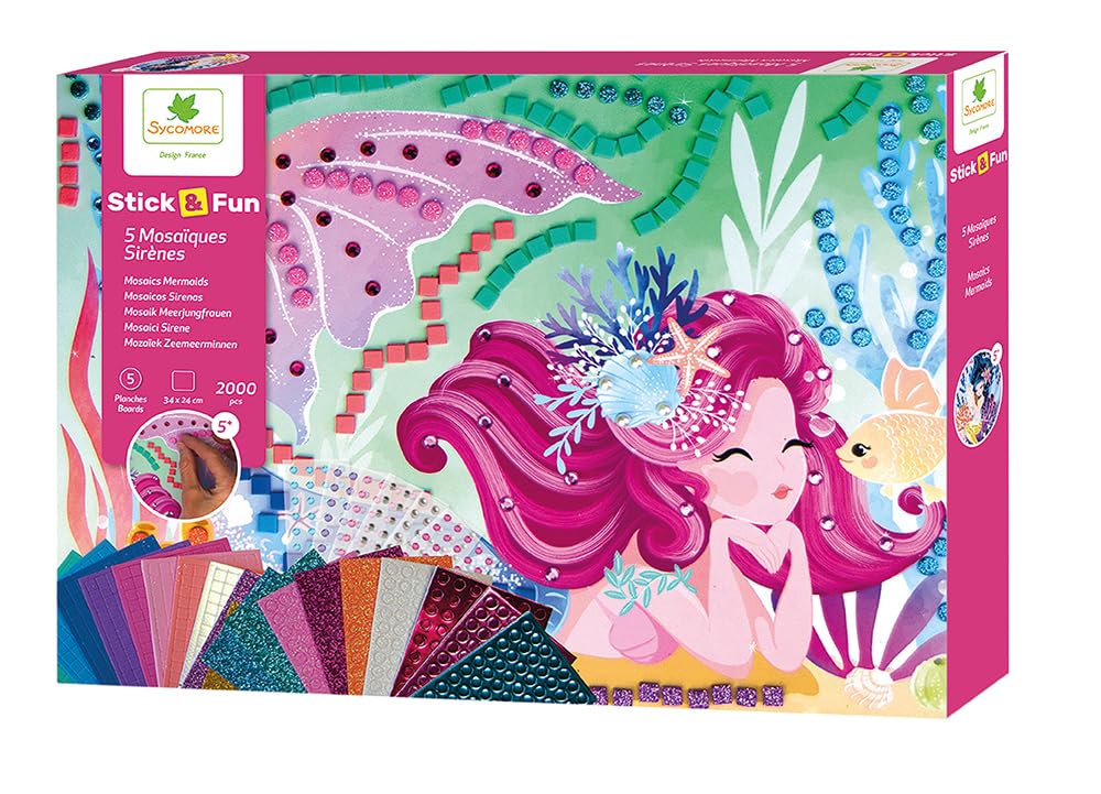 Sycomore Stick n Fun – XL Mosaiques – Sirene
