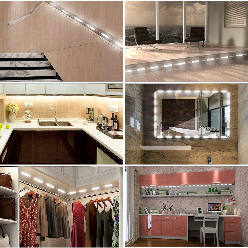 CJBIN Lumiere Coiffeuse, DIY Hollywood Style Lumiere Miroir Avec 60 LED CJBIN Lumiere Coiffeuse, DIY Hollywood Style Lumiere Miroir Avec 60 LED