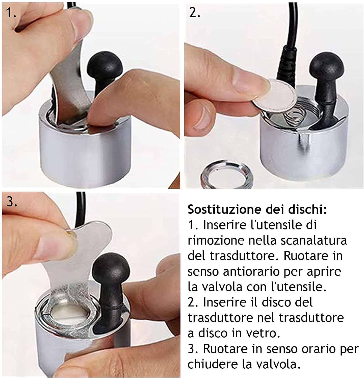 SPARES2GO Opti-Myst Stufa Bicchiere Disco Trasduttore compatibile con Dimplex Ultransmit Fuoco elettrico a muro