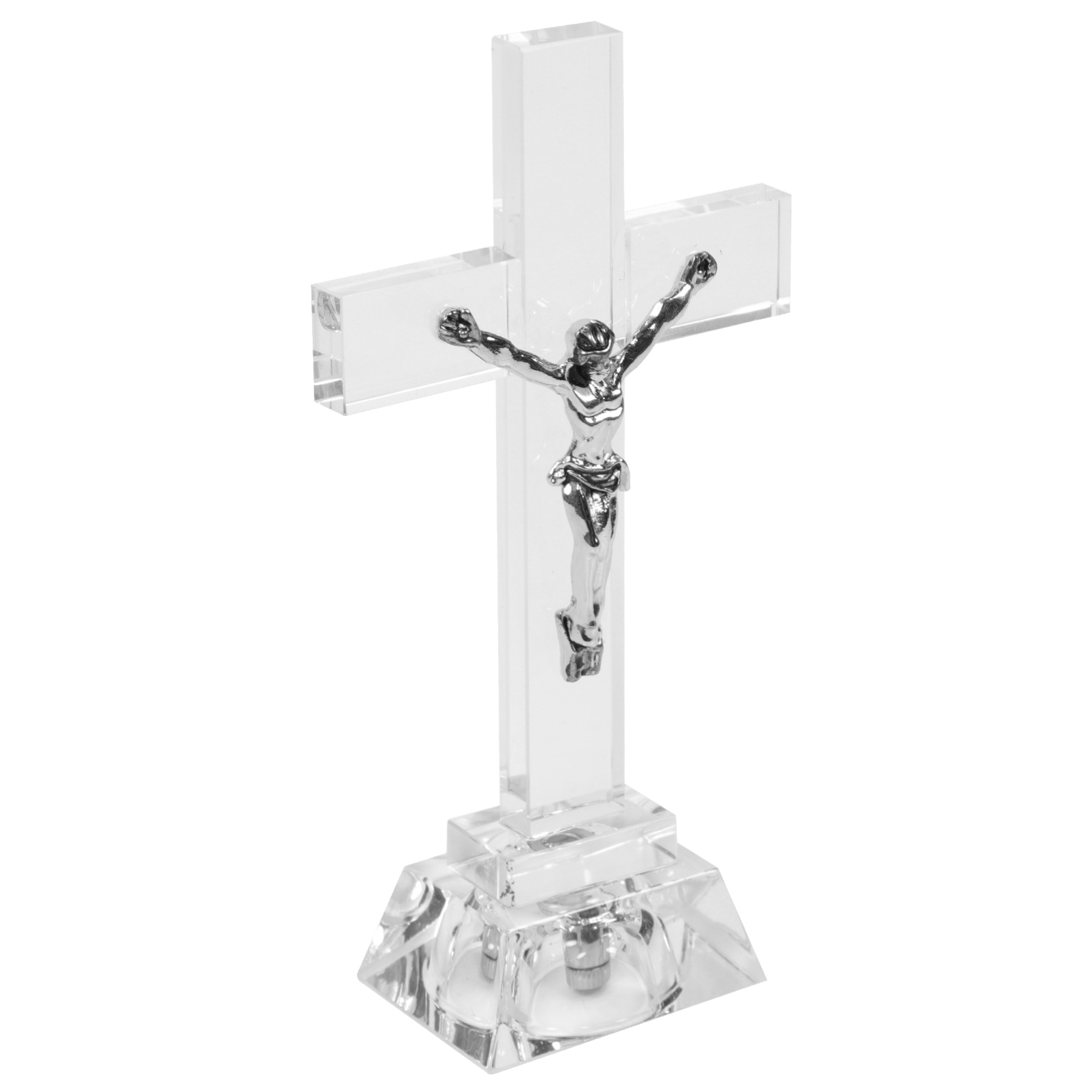 Kristall Kreuz - 15 Cm Home Décor Religiöse Statu Produktbild-Vorschau 10