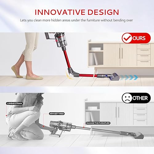 Miniatura 3 de Varita de extensión plegable compatible con Dyson V7 V8 V10 V11 V15 accesorios de aspiradora inalámbrica, varilla de liberación rápida mejorada para