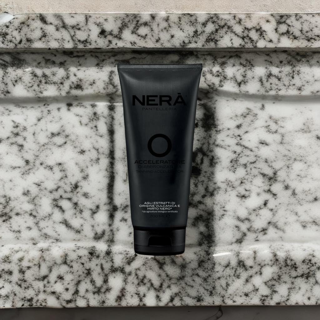 NERA Pantelleria Tanning Accelerator SPF 0 Body Sunscreen: Nourishing & Soothing Formula for Prolonged Uniform Gold Skin Tone. 200ml - Image 4
