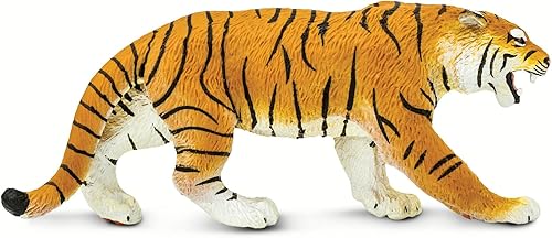 Miniatura 2 de Safari Ltd. Figura de juguete de tigre de Bengala, realista, pintada a mano de 6 pulgadas, juguete educativo seguro para niños, niñas y niños a