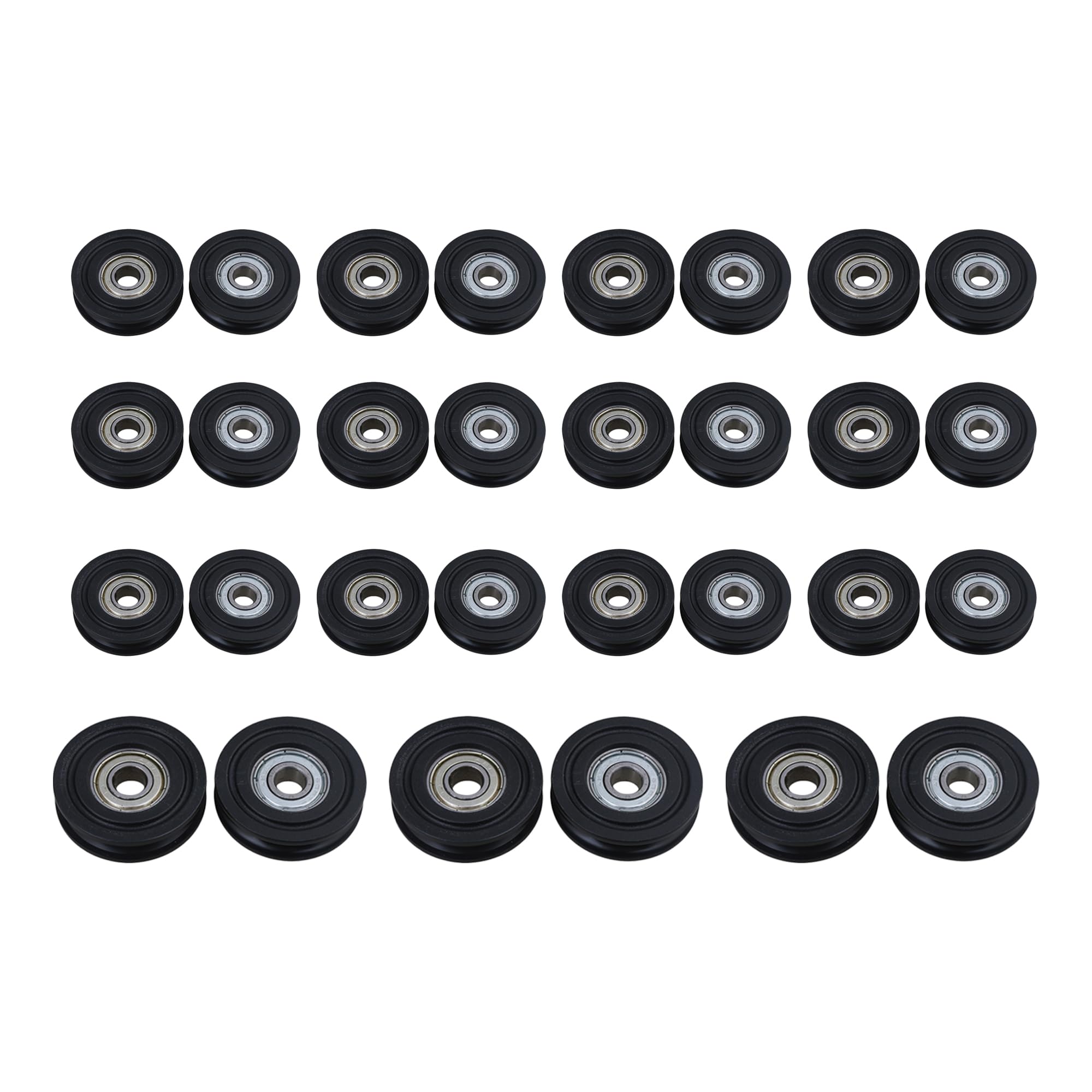 Dadi Di Bloccaggio In Nylon E Acciaio M6 - Confezione Da 20, Nero - Foto 12