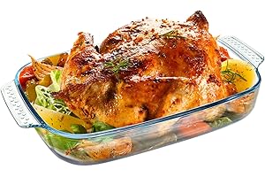 3-Quart Clear Glass Baking Dish Set