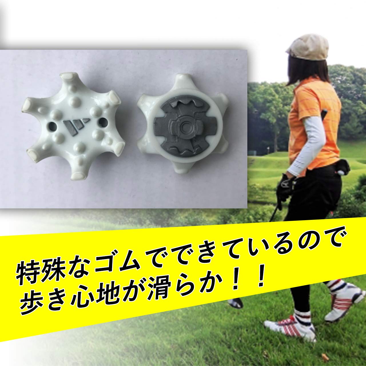 Amazon | フェリモア ゴルフシューズスパイク鋲 PINS ソフト