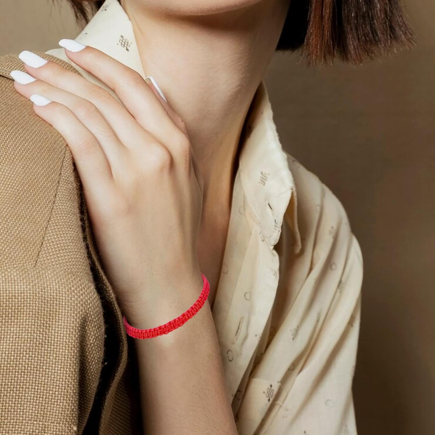 NEWITIN 9 Pieces Tibetan Bracelet for Protection Adjustable String Bracelets Rope Braided Bracelet Family Friend Couple Jewelry Friendship Gift for Women - Image 6