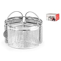 H&H Alessandro Borghese – Cestello in Acciaio Inox a 3 Spicchi