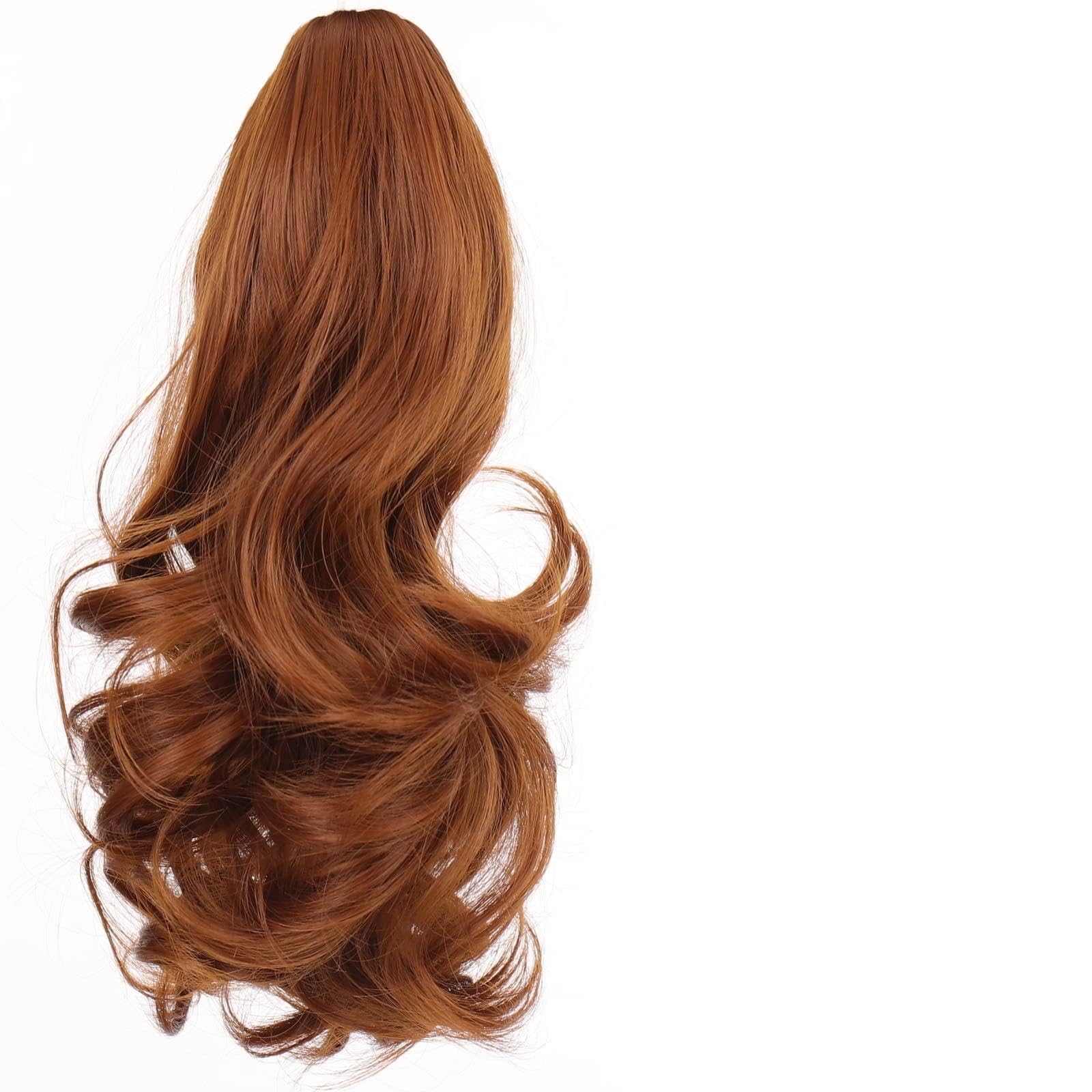 Haarverlängerungen Synthetische Kurzwelle Große Krallenklammer Pferdeschwanz Haarverlängerung Perücke Haarknoten Pferdeschwanz Damen Haarschmuck Haarteile Für F,SW184-30